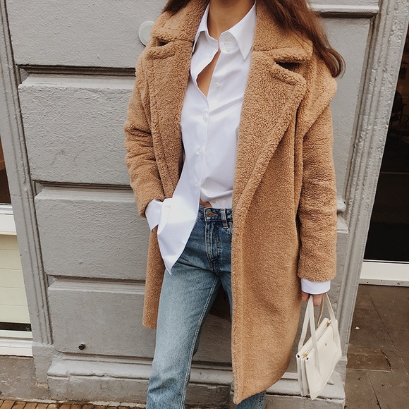 Maje Jackets & Blazers - HOLD — Maje Oversized Teddy Coat